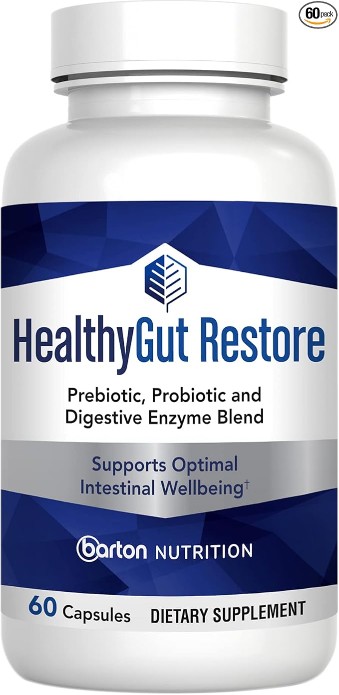 HealthyGutSupport+ - Gut Health and Immunity Support with Prebiotics
